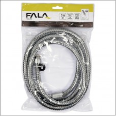 75649 FALA Furtun de dus, 2.0 m, cromat..